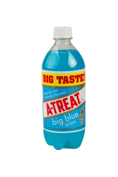 A-TREAT Big Blue Soda 20 Fl Oz