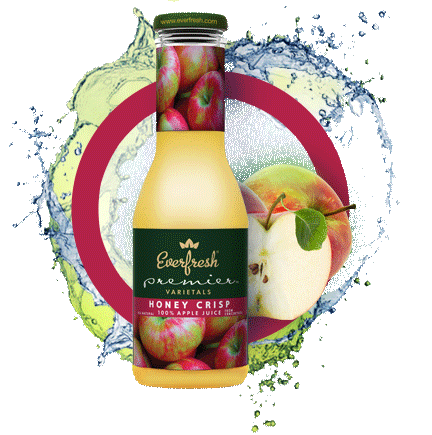 Everfresh Premier Varietals Honey Crisp 100% Apple Juices